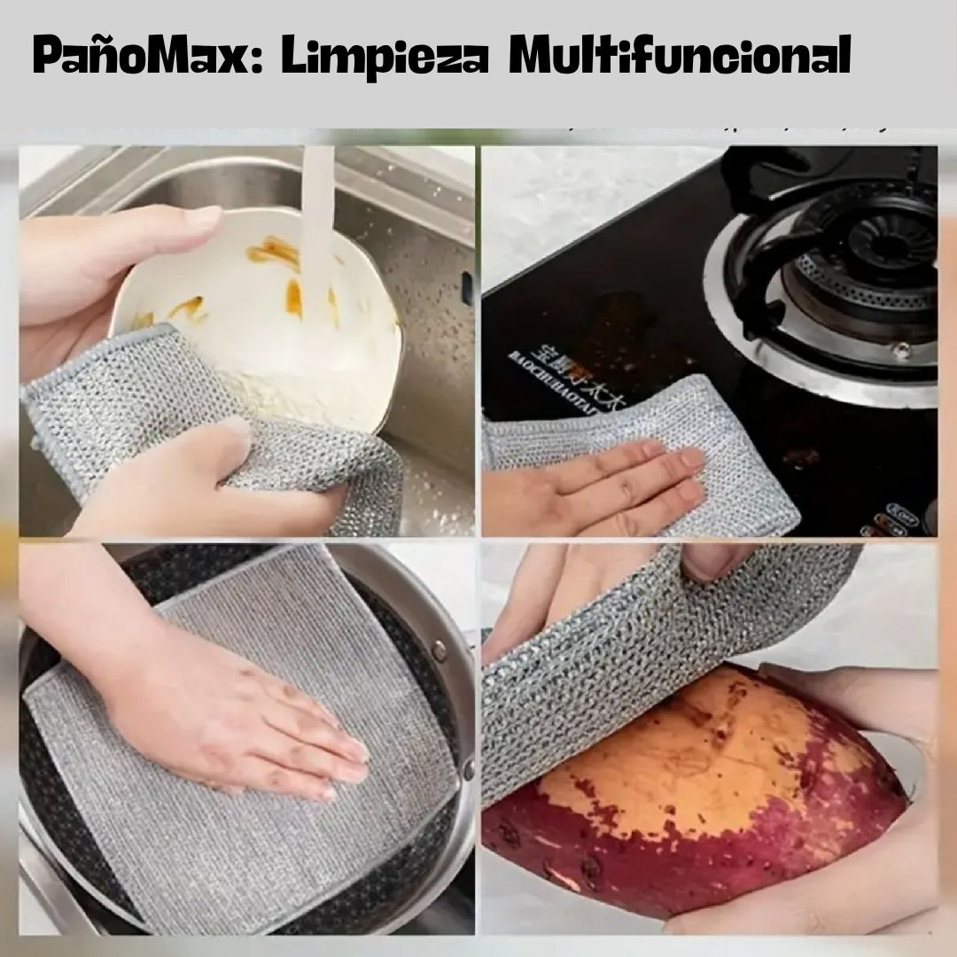 Pañomax® Limpieza sin rayar y sin químicos (Paga 5 Lleva 10)
