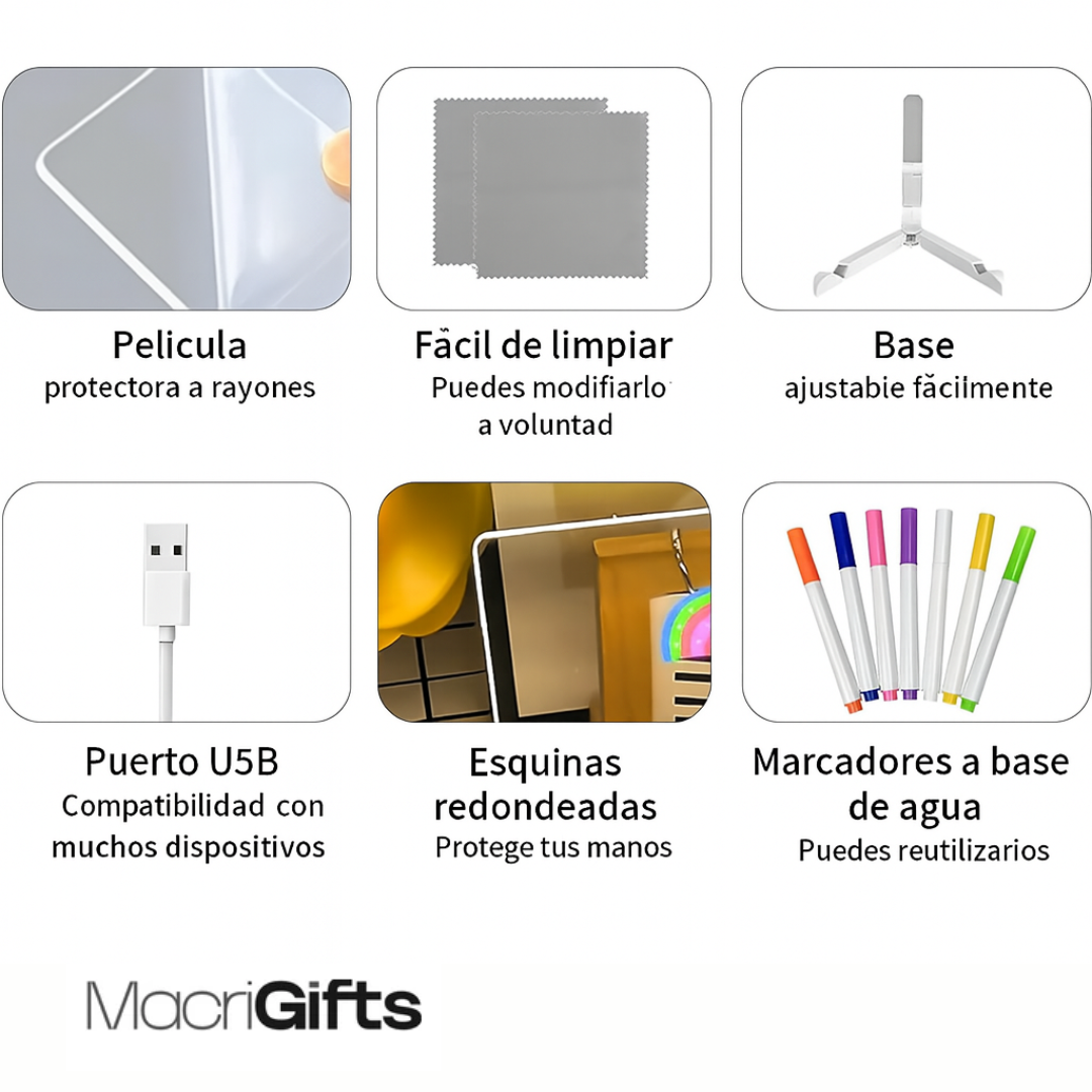 PintaLuz® Lámina Mágica de dibujo