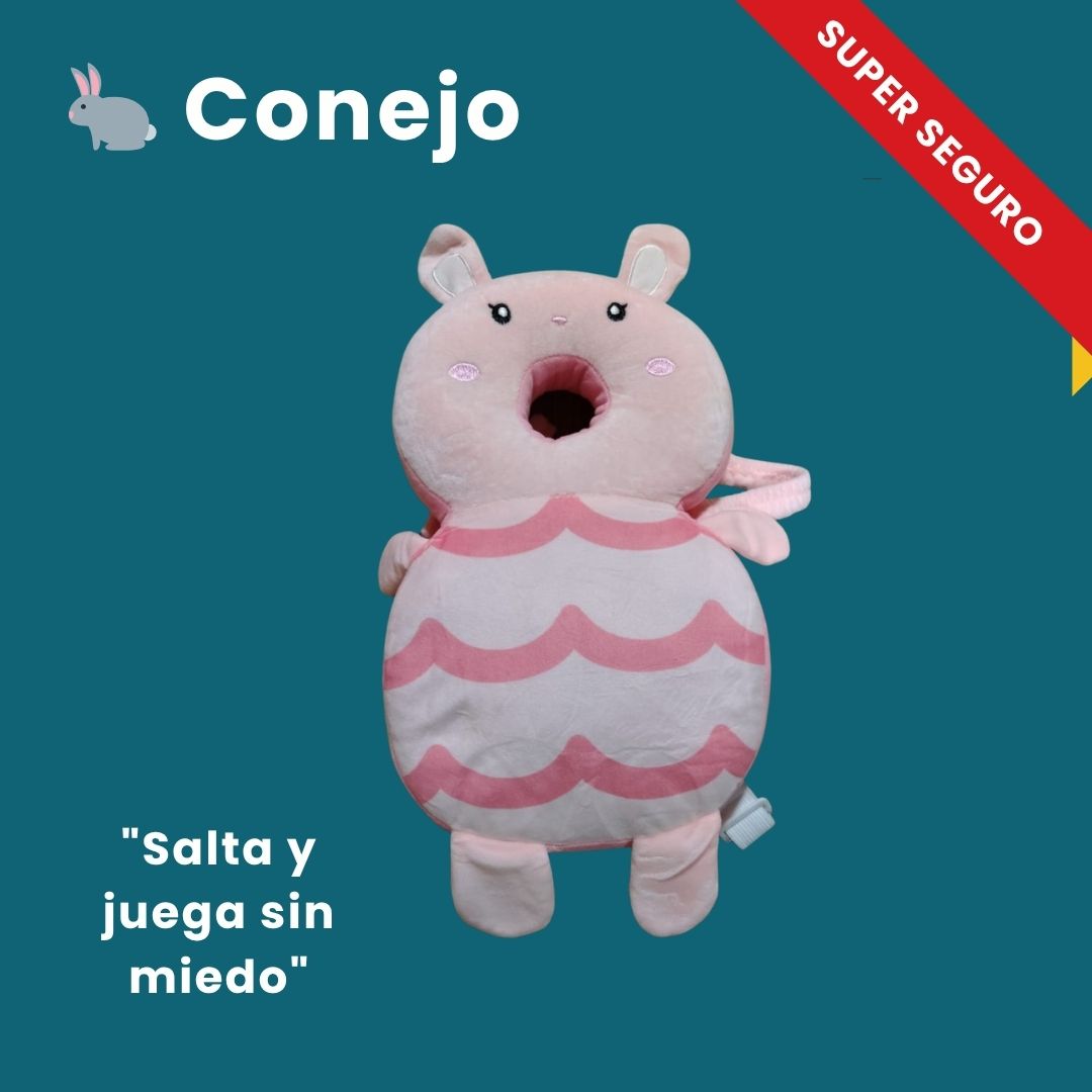 Protect Baby® – El cojín que cuida la cabecita de tu bebé mientras explora