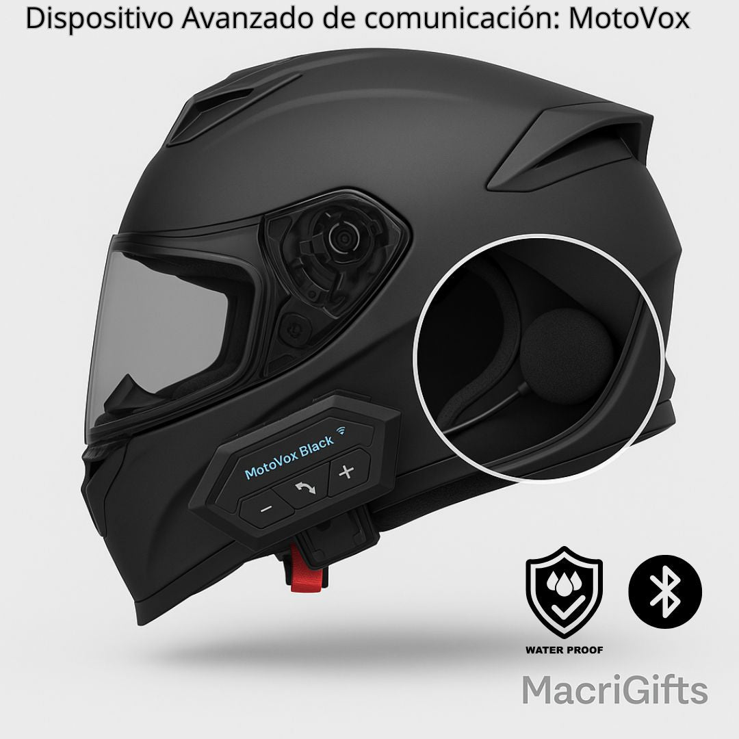 MotoVox Black® – Habla y escucha sin perder el control