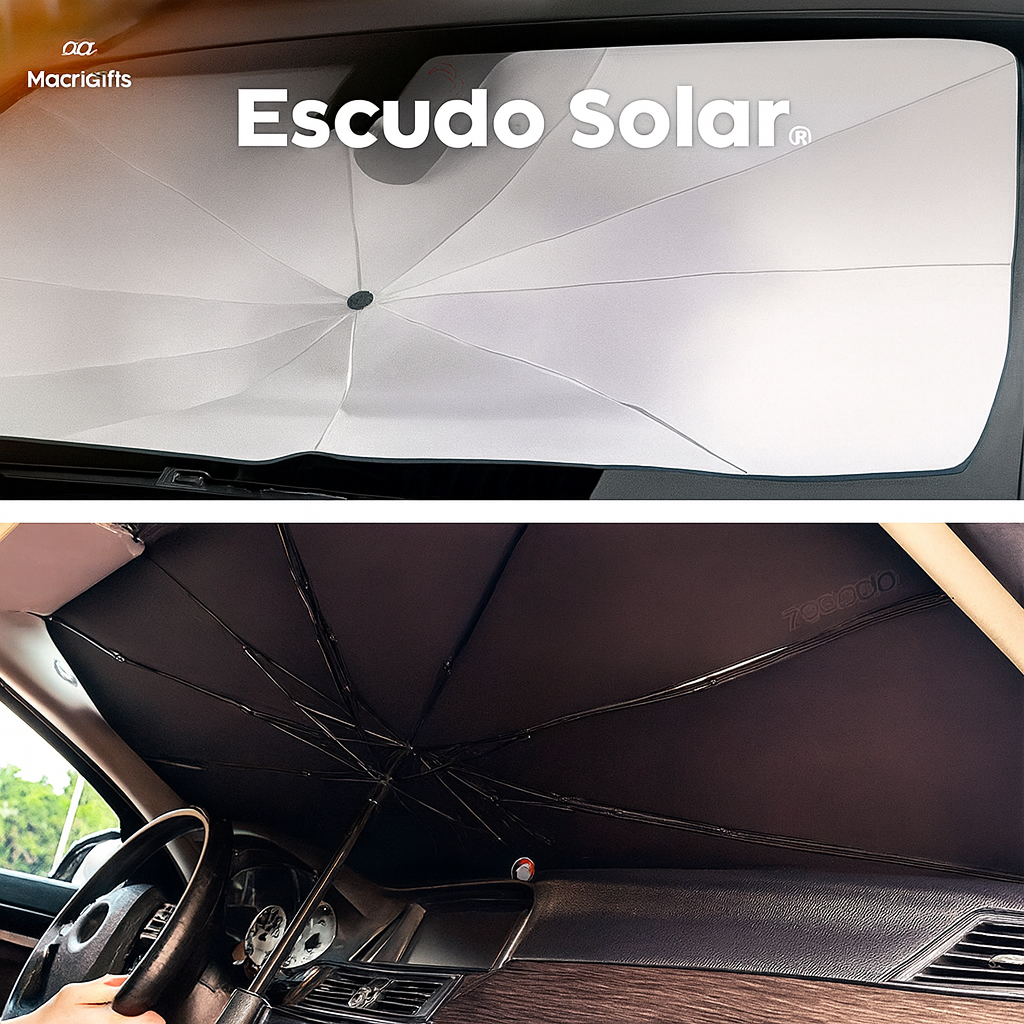 Escudo Solar® – La Sombrilla que Protege tu Carro