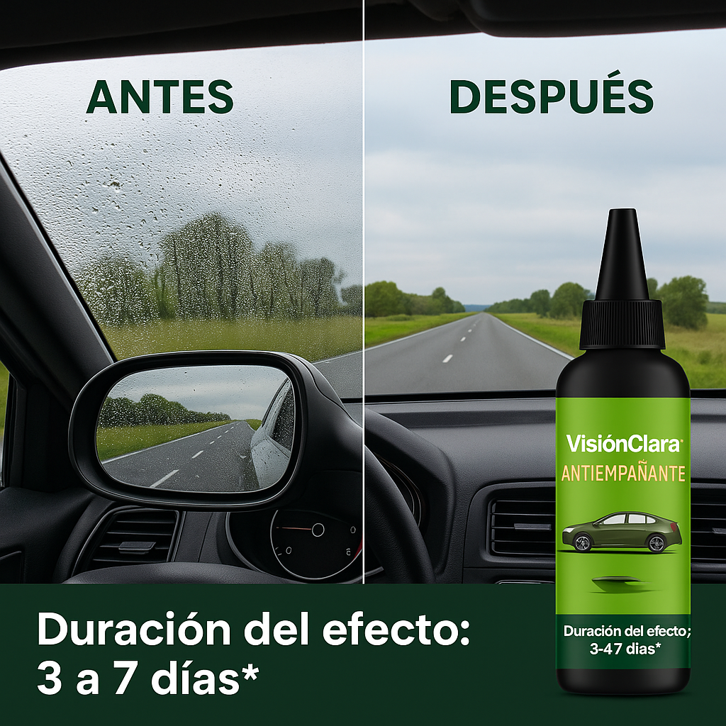 🟩 VisiónClara® Antiempañante 4 Unidades con 60% de descuento