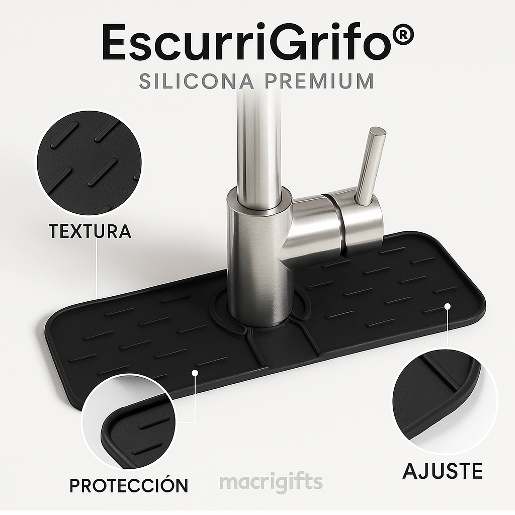 EscurriGrifo® – Mantén tu cocina siempre seca y ordenada