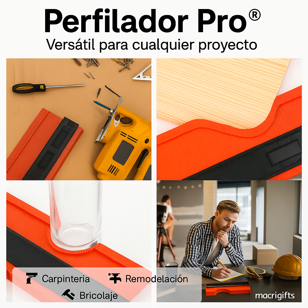 Perfilador Pro® – Copia formas exactas en segundos, sin errores ni estrés