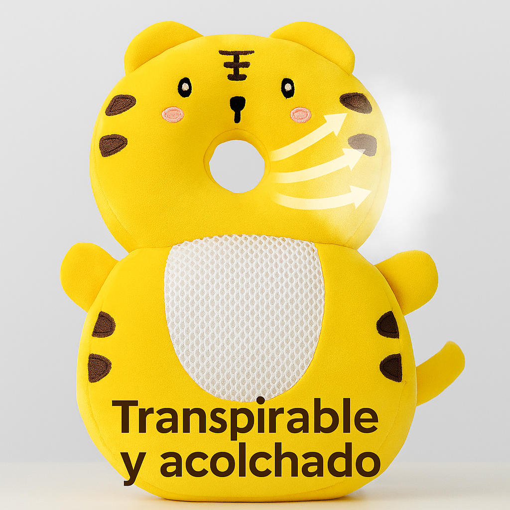 Protect Baby® – El cojín que cuida la cabecita de tu bebé mientras explora