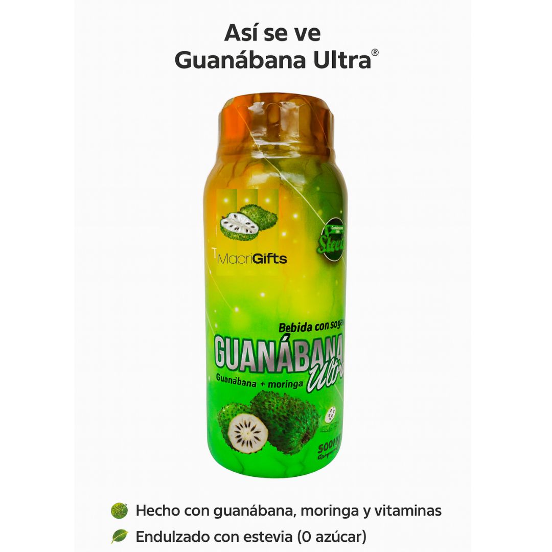 🧃 Guanábana Ultra® – Activa tu cuerpo y súbele las defensas naturalmente