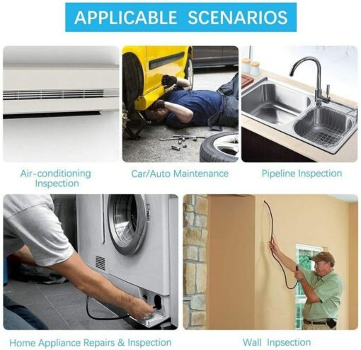 Cámara Exploradora Pro® 5.5mm – Descubre lo que nadie más puede ver con 2MTS de largo