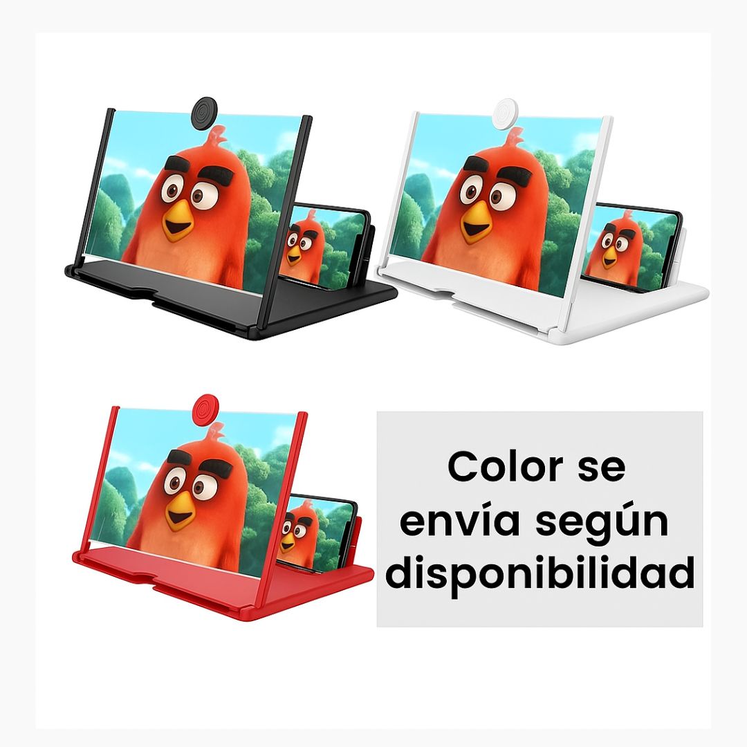 AmplíaPantallas Pro® – Mira cómodo, sin joroba y sin celular en la cara | 2x $75.900