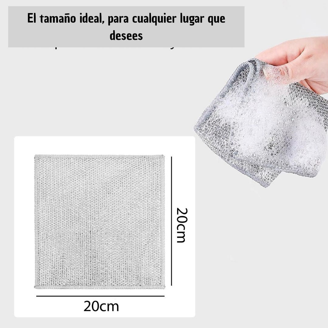 Pañomax®  Limpieza sin rayar y sin químicos (Paga 5 Lleva 10)