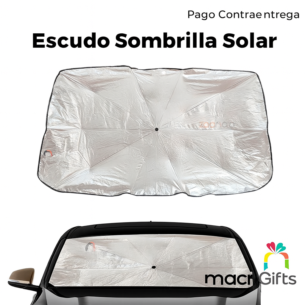 Escudo Solar® – La Sombrilla que Protege tu Carro