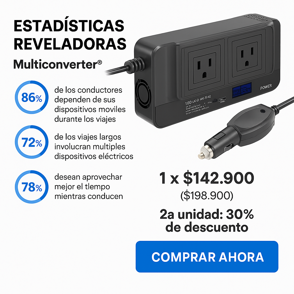 Multiconverter® – Conecta lo que quieras en carretera