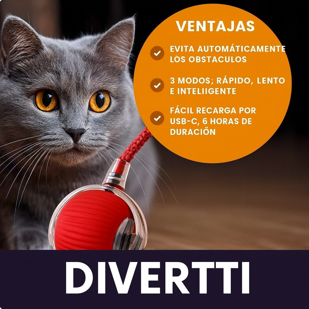 Divertti® – Bola Interactiva 2 x 62.000