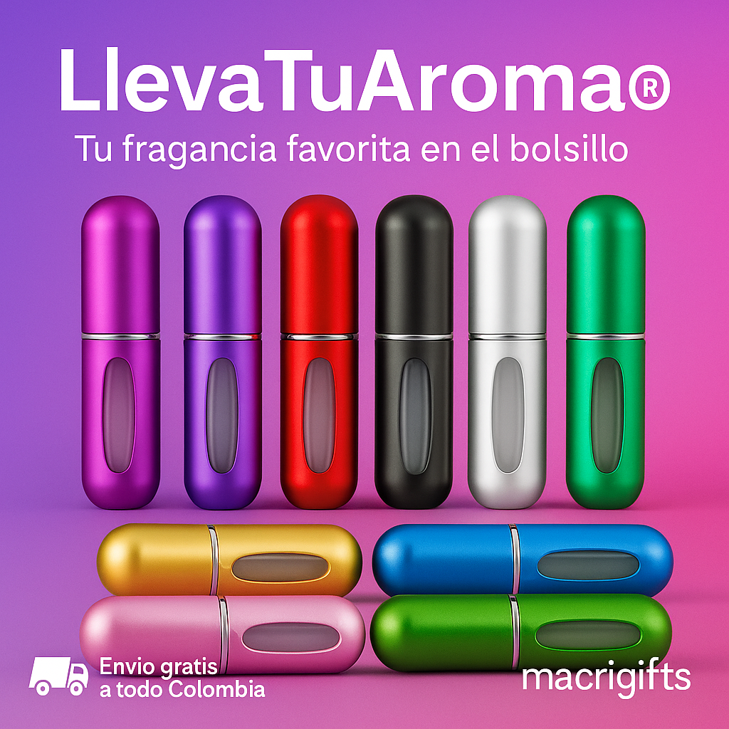 LlevaTuAroma® – Tu fragancia favorita, siempre contigo
