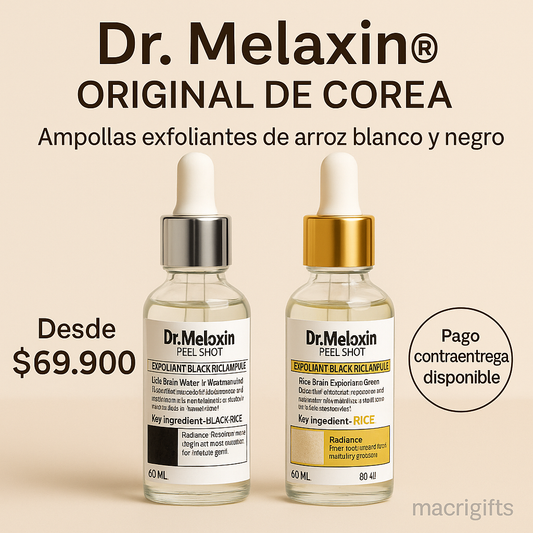 Dr. Melaxin® – Ampolla Exfoliante de Arroz Coreana