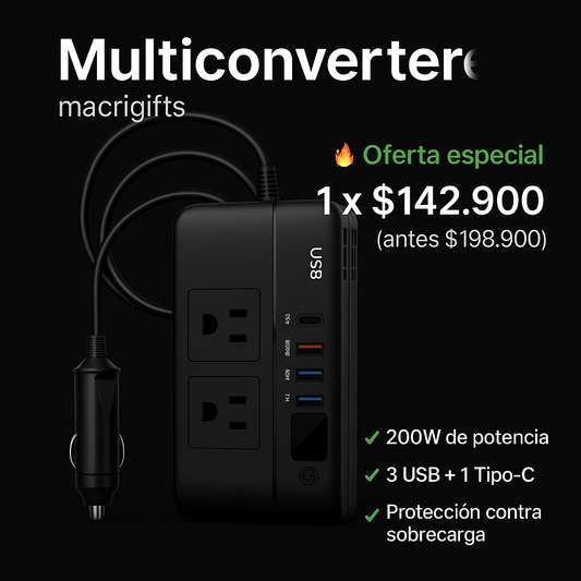 Multiconverter® – Conecta lo que quieras en carretera