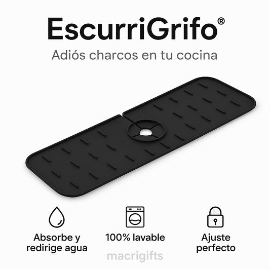 EscurriGrifo® – Mantén tu cocina siempre seca y ordenada