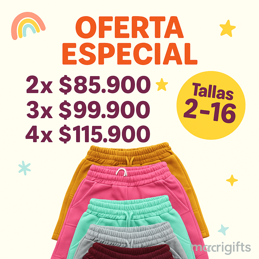 Joggers Kids® – Comodidad y estilo para tus hijos