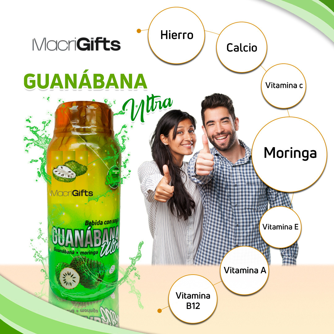 🧃 Guanábana Ultra® – Activa tu cuerpo y súbele las defensas naturalmente