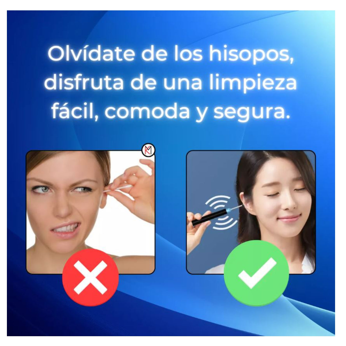 👂OídoCam® - Limpiador con cámara para los oídos